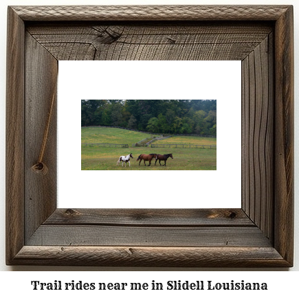 trail rides near me in Slidell, Louisiana